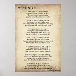 My PpEiAeCcEe ©2012 by Trinka Telegy (poster) ポスター