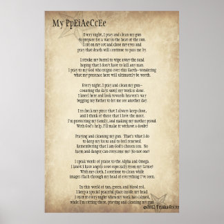 My PpEiAeCcEe ©2012 by Trinka Telegy (poster) ポスター