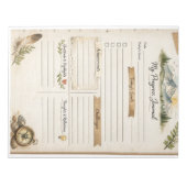 My Progress Journal Printable | Daily Reflection ノートパッド (正面)