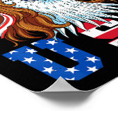 My Pronouns Are Usa Eagle American Funny 4th Of Ju ポスター (角)