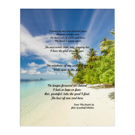 'My Psalm'アクリルのウォールアート アクリルウォールアート