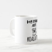 My Puns Are Koala Tea コーヒーマグカップ (正面左)