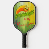 “My Racket” ピックルボール ピックルボールラケット (裏面)