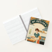 My recipes vintage ノートブック (内部)