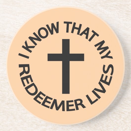My Redeemer Lives コースター (正面)