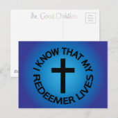 My Redeemer Lives ポストカード (正面/裏面)