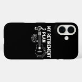My Retirement Plan Guitar Funny Musicians Case-Mate iPhoneケース (裏面 (横))