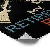 My Retirement Plan Hunting Fishing Hunter Grandfat ポスター (角)