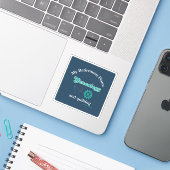 My Retirement Plans: Genealogy and Quilting シール (ノートパソコンとiPhone)