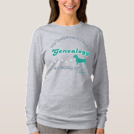 My Retirement Plans: Genealogy & Dog Walking Tシャツ