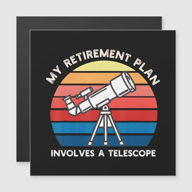 My Retiret Plan Involves A Telescope (正面/裏面)