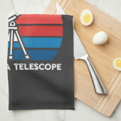 My Retiret Plan Involves A Telescope キッチンタオル (四つ折り)