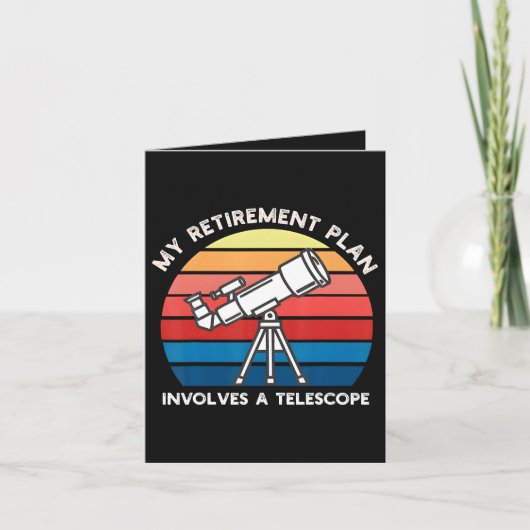 My Retiret Plan Involves A Telescope シーズンカード (正面)