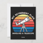 My Retiret Plan Involves A Telescope シーズンカード (裏面)