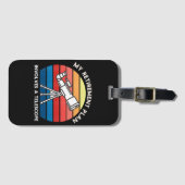 My Retiret Plan Involves A Telescope ラゲッジタグ (正面横)