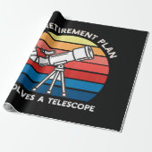 My Retiret Plan Involves A Telescope ラッピングペーパー (アンロールド)