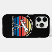 My Retiret Plan Involves A Telescope Case-Mate iPhoneケース (裏面 (横))