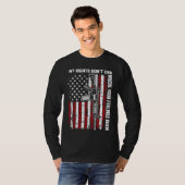 My Rights Don't End Where Your Feelings Begin  USA Tシャツ (正面フル)