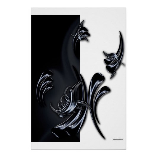 「My Rising Projection」、光沢のあるポスター ポスター (正面)