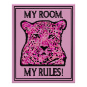 My room, my rules! ポスター (正面)