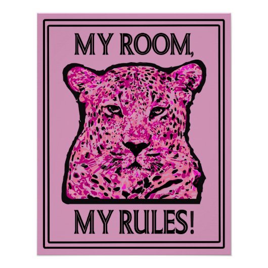 My room, my rules! ポスター (正面)