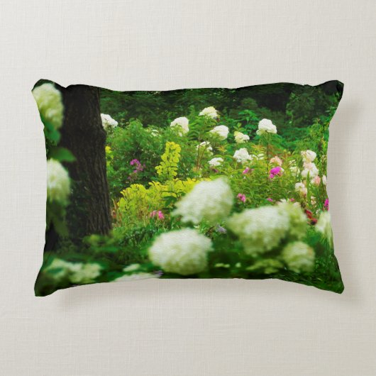 My Rubio Gardenのライムライトアジサイ アクセントクッション (正面)