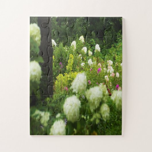 My Rubio Gardenのライムライトアジサイ ジグソーパズル (縦)