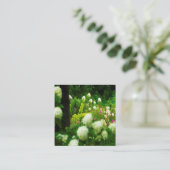 My Rubio Gardenのライムライトアジサイ スクエア名刺 (スタンド正面)