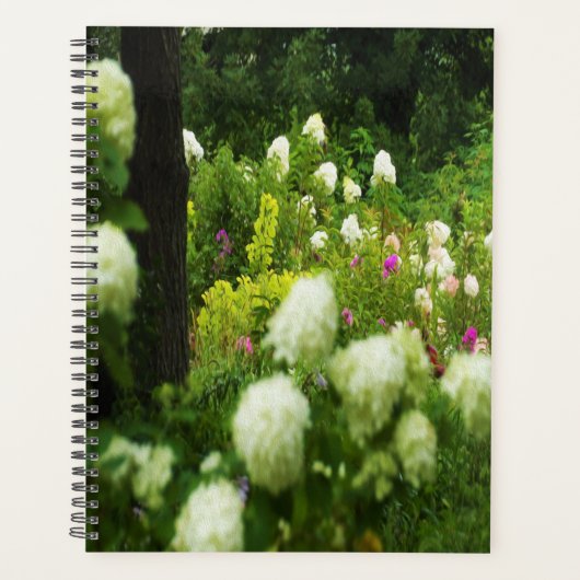 My Rubio Gardenのライムライトアジサイ プランナー手帳 (正面)