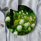 My Rubio Gardenのライムライトアジサイ 缶バッジ (インサイチュ)