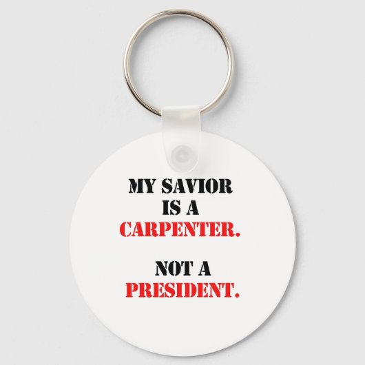 My savior is a carpenter キーホルダー (正面)