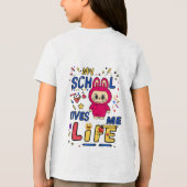 My school gives me Life トライブレンドＴシャツ (裏面)