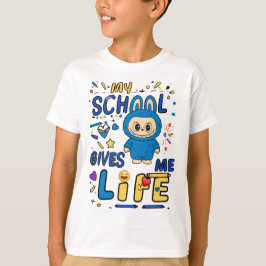 My school gives me life tシャツ