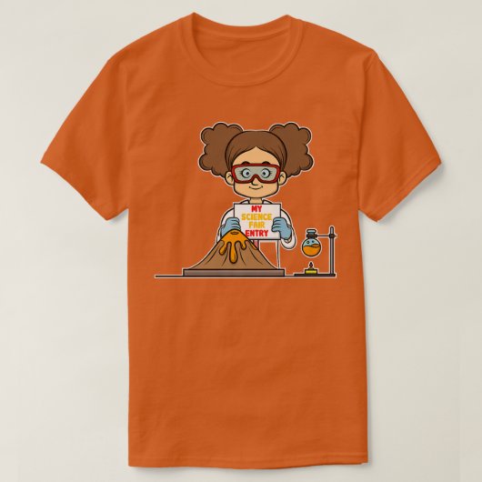 My Science Fair Entry For School Students And Teac Tシャツ (デザイン正面)