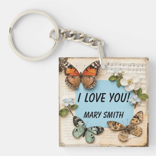 My Scrapbook  キーホルダー (正面)