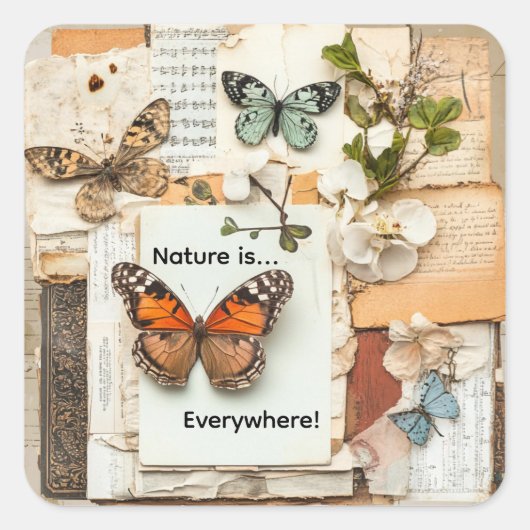 My Scrapbook スクエアシール (正面)