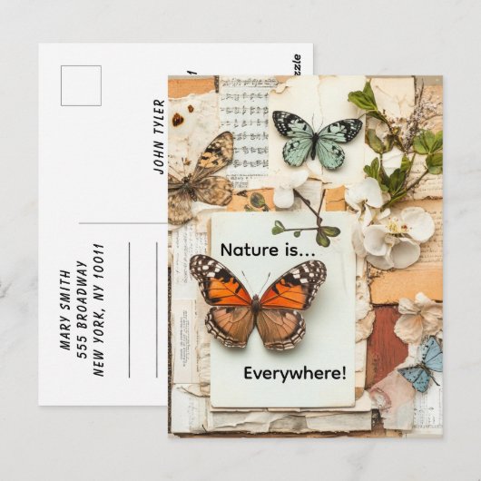 My Scrapbook ポストカード (正面/裏面)