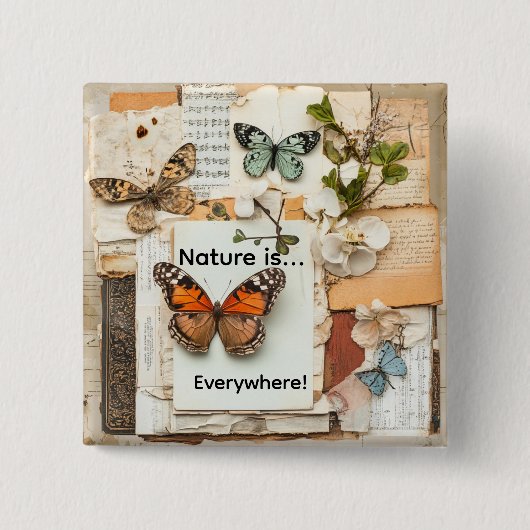 My Scrapbook 缶バッジ (正面)