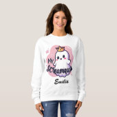 My Screamqueen Halloween Sweatshirt for Girl スウェットシャツ (正面フル)