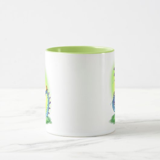 MY SEA SERPENT by Jeff Willis Art マグカップ (中央)