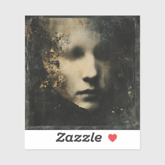 My Shadow Friend — Gothic Fine Art シール (シート)