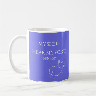 My Sheep Hear My Voice Mug コーヒーマグカップ
