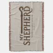 MY SHEPHERD | ソフトストーン | 詩篇23:1 スローブランケット (正面縦)