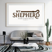 MY SHEPHERD – 無垢の白 | 詩篇23:1 ウォールアート