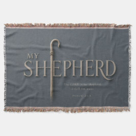 MY SHEPHERD | 詩篇23:1 キリスト教 スローブランケット
