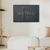 MY SHEPHERD | 詩篇23:1 キリスト教 ポスター