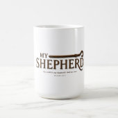 MY SHEPHERD | 詩篇 23:1 | 聖書 コーヒーマグカップ (中央)
