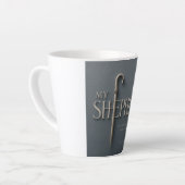 MY SHEPHERD | PSALM 23:1 | カフェラテマグ (左アングル)