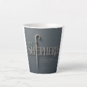 MY SHEPHERD | PSALM 23:1 | カフェラテマグ (正面)