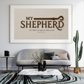 MY SHEPHERD – Soft Stone | 詩篇23:1 ウォールアート